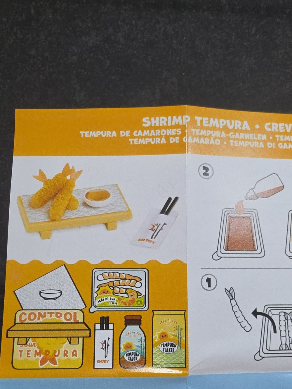 Miniverse Make It Mini Café Series 6 – Shrimp Tempura 🍤 | Full Set | Brand New